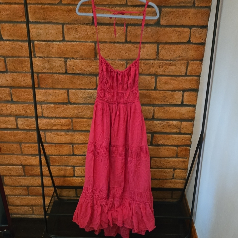 FP Movement by Free People Pink Backless Dress
